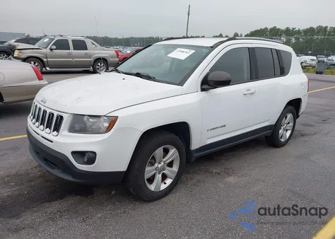 2016 Jeep Compass Sport from USA, damaged, VIN 1C4NJCBA7GD525425